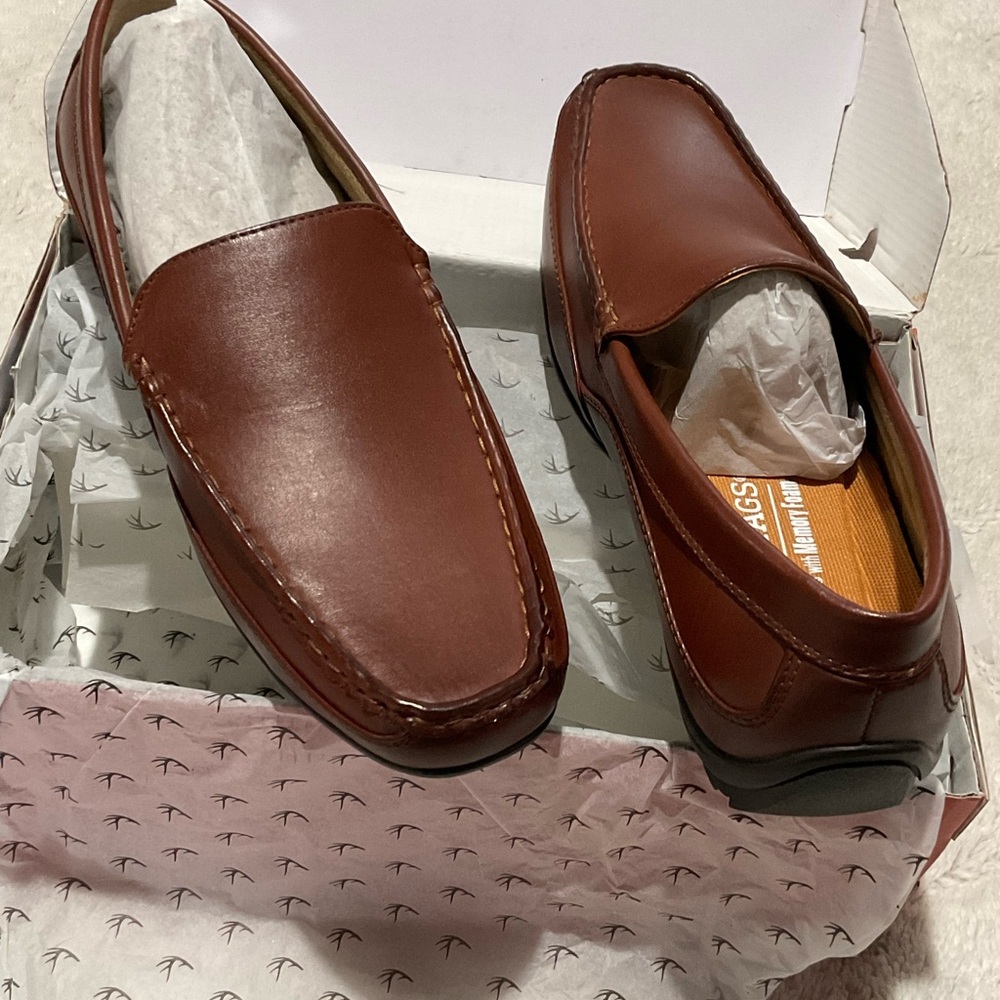 Deer Stags Men's Dark Luggage Slip-Ons